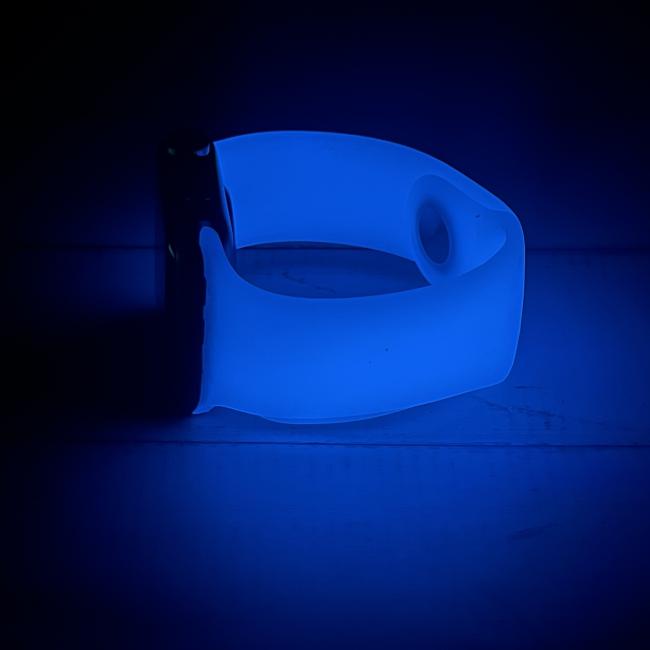 حزام مضيء لساعة أبل - لون أزرق