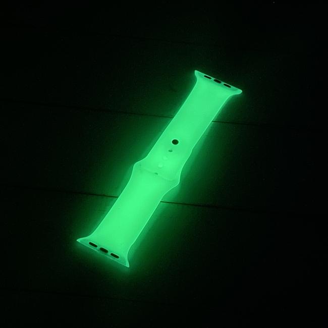 حزام مضيء لساعة أبل - لون أخضر