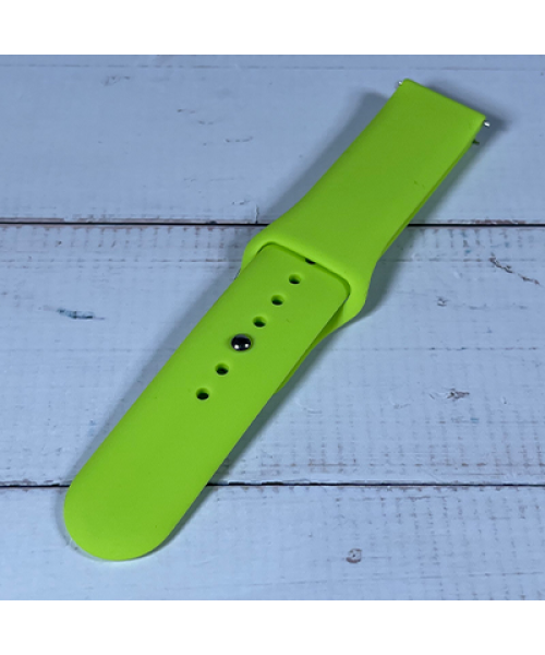 حزام رياضي لساعة هواوي و سامسونق قياس 20 ملم - لون أخضر (1015)